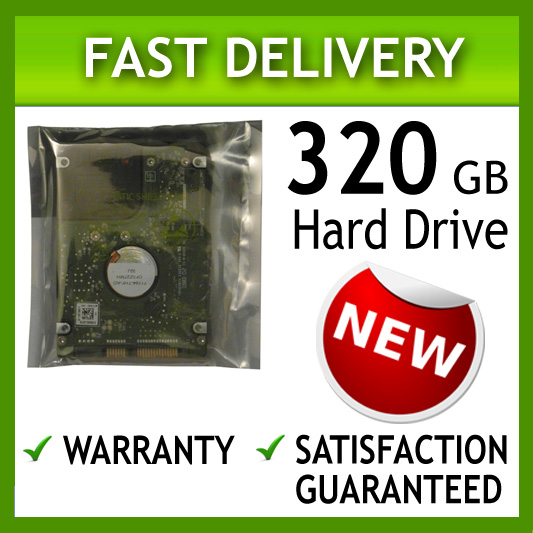 320GB 2.5 9MM LAPTOP HARD DISK DRIVE FOR SATA LAPTOPS
